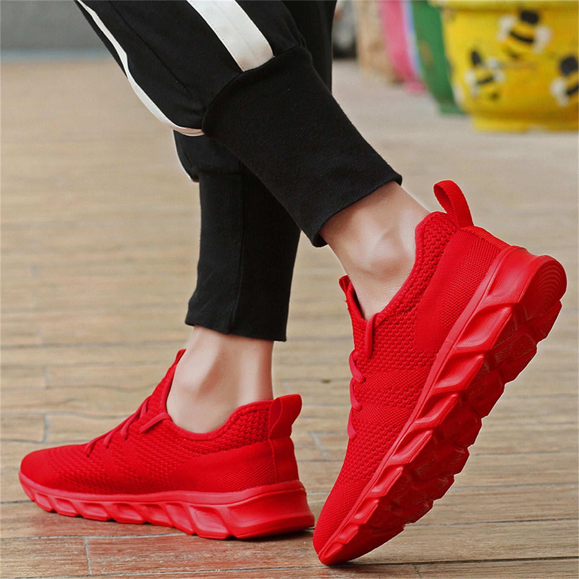 Damyuan Men Athletic Sneakers Lightweight Sport Running Shoes Comfort Casual Walking Tennis Shoes