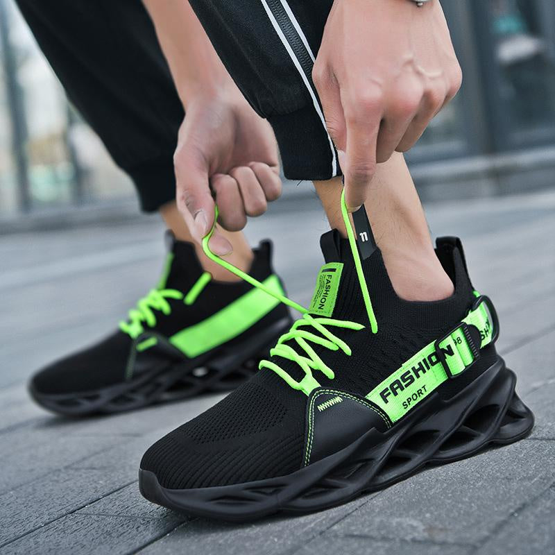 Damyuan Men Sneakers Lightweight Sport Running Comfort Casual Walking Shoe For Man Fashion Blade Running Sneaker