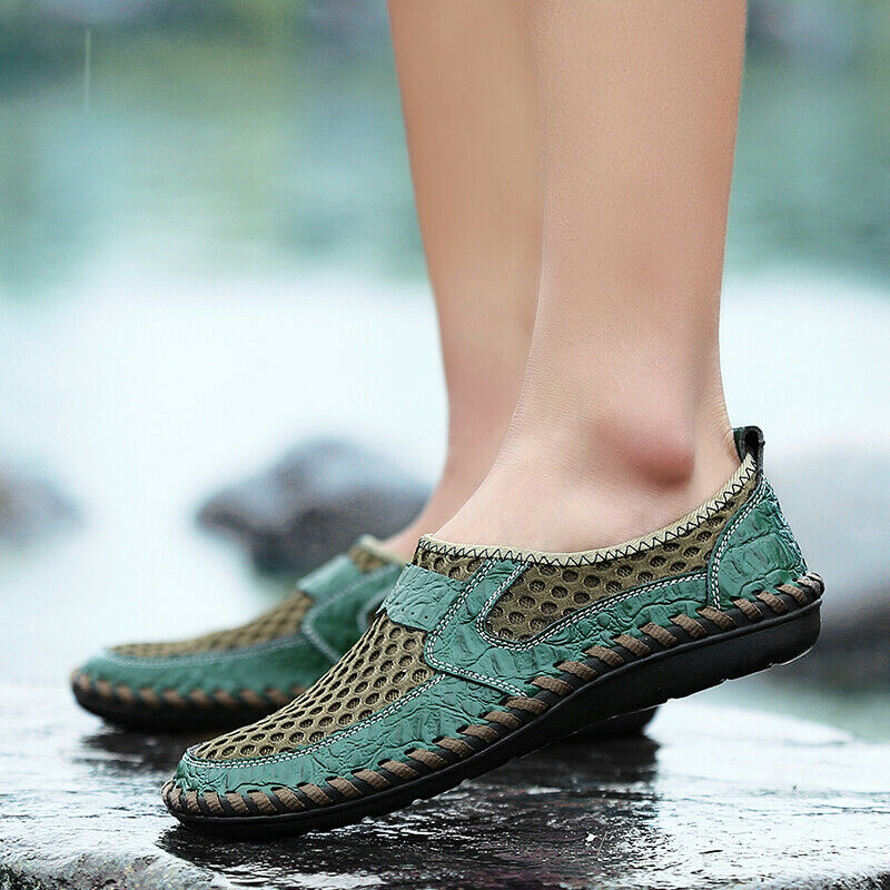 Men's Sandals Summer Breathable Mesh Casual Shoes