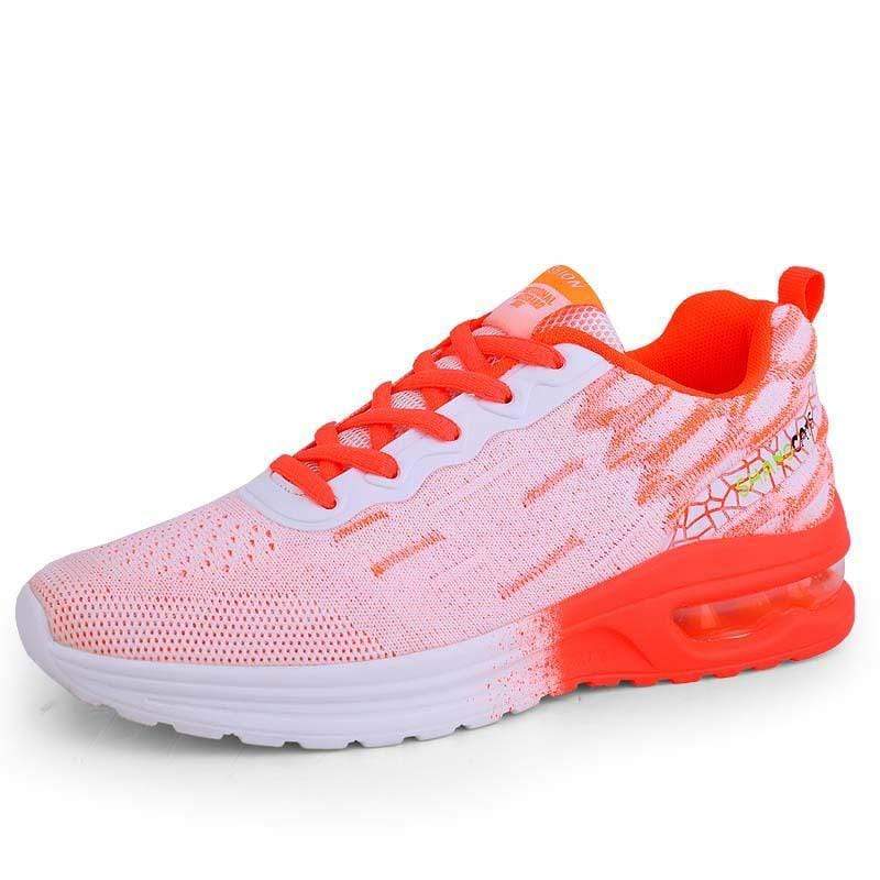 Damyuan Orange / 35 Fashion Air Cushion Women Sneakers Casual Outdoor Running Shoes Flat Shoes