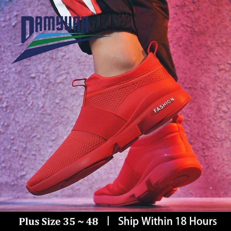 Damyuan Fashion Flat Casual Shoes for Men Mesh Breathable Walking Shoes Sneaker Wholesale Tenis