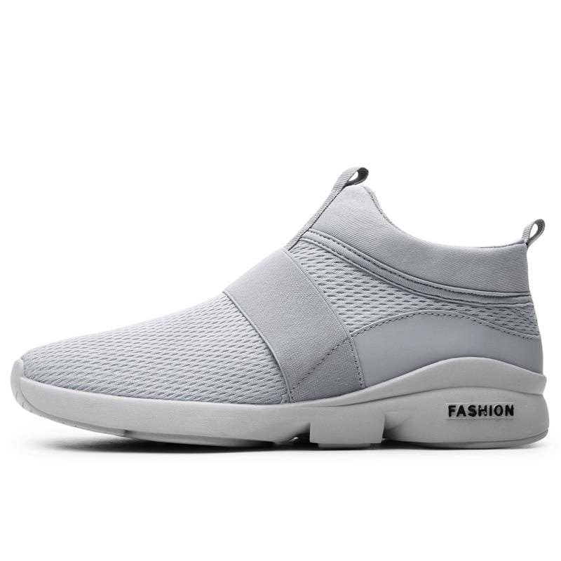 Damyuan Gray / 35 Fashion Flat Casual Shoes for Men Mesh Breathable Walking Shoes Sneaker Wholesale Tenis