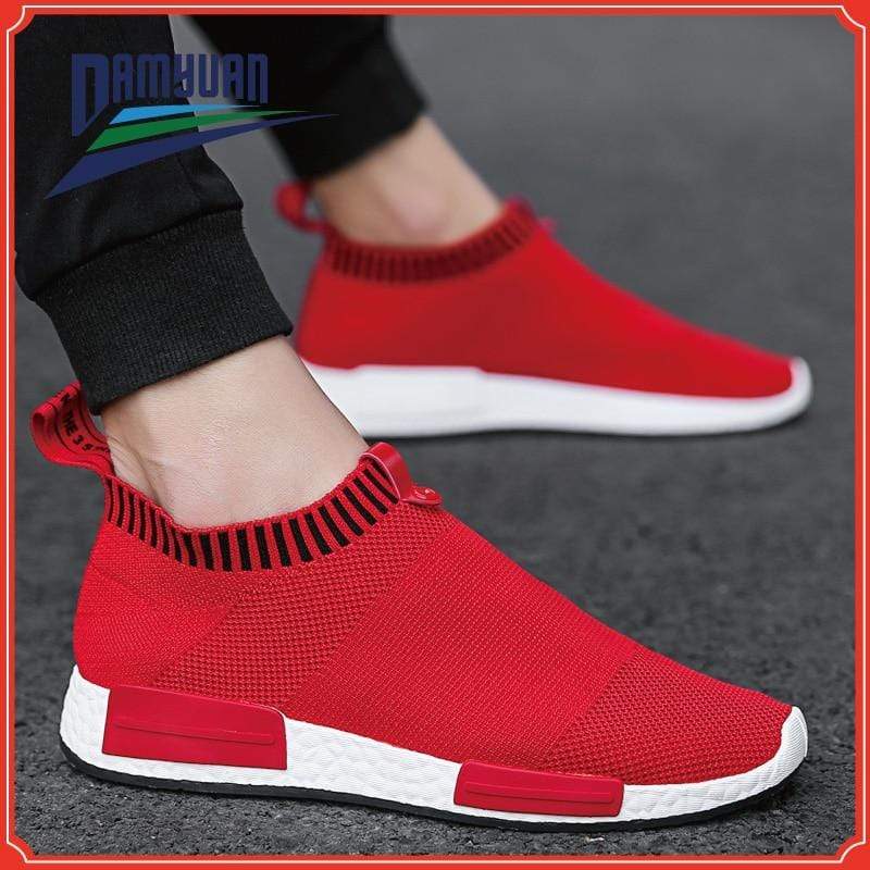 Damyuan Lightweight Sneakers Men Tennis Shoes Breathable Mesh Shoes Comfortable Casual Shoes Outdoor Sports Running Shoes Large