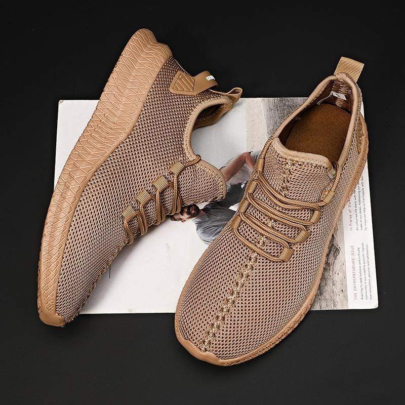 Damyuan Men Running Sports Walking Shoes Mesh Light Breathable Athletic Fashion Sneakers