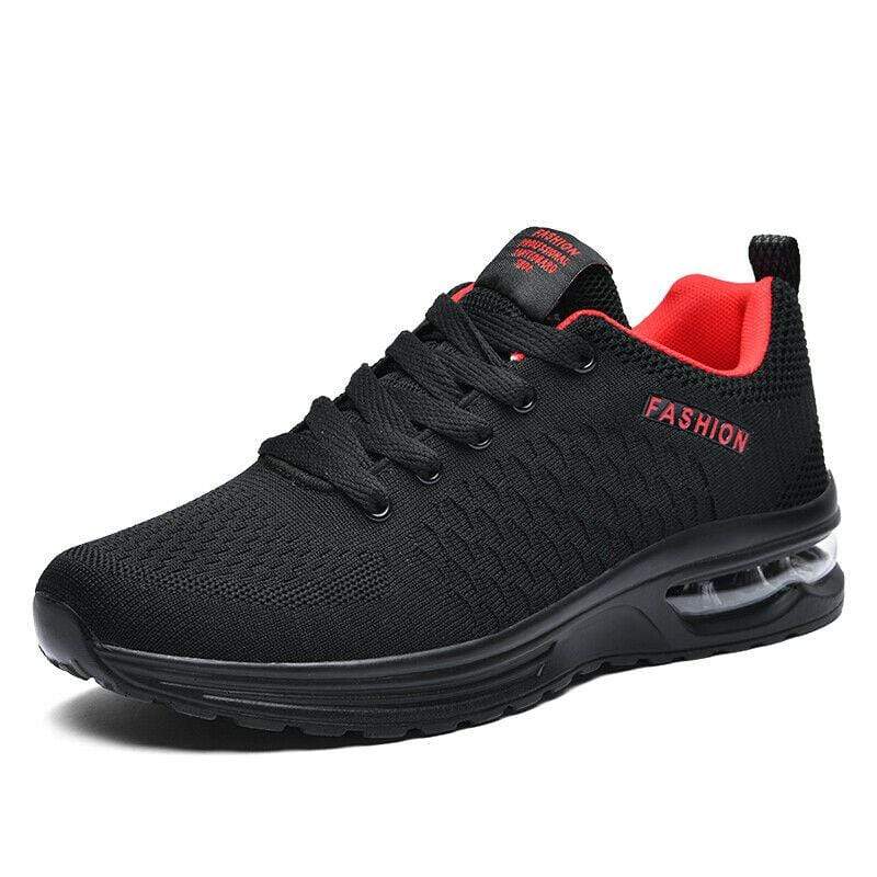 Damyuan Black Red / EU39 Men's Athletic Air Cushion Running Sports Shoes Breathable Walking Sneakers