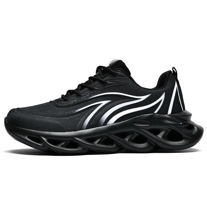 Damyuan UK6-EU39 / Black White Men's Casual Outdoor Trainers Running Jogging Athletic Shoes Non-slip Sneakers