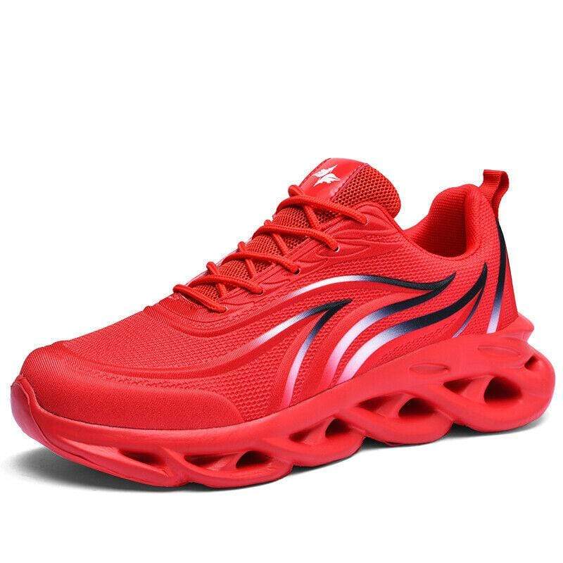 Damyuan UK6-EU39 / Red Men's Casual Outdoor Trainers Running Jogging Athletic Shoes Non-slip Sneakers