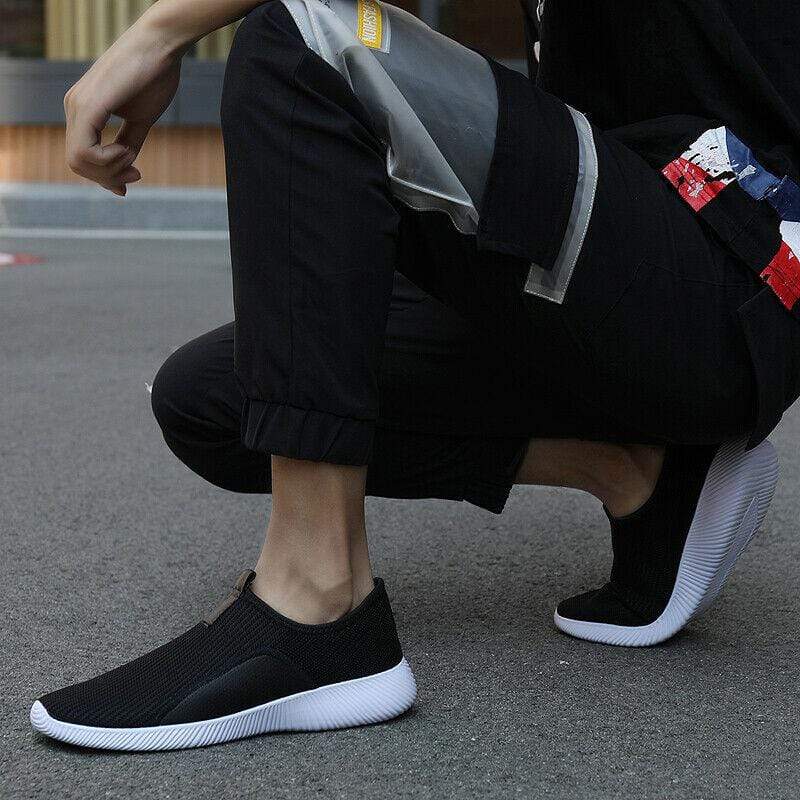 Damyuan Men's Casual  Running Sneakers Slip on Tennis Outdoor Travel Comfort Shoes