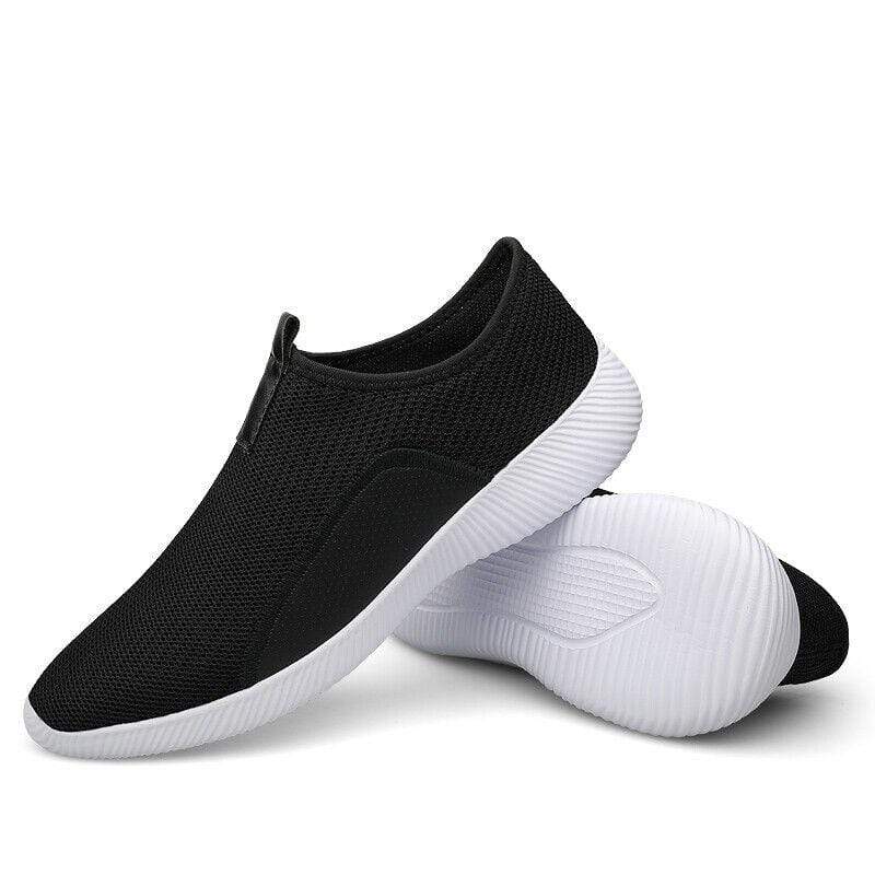 Damyuan Black / EU39 Men's Casual  Running Sneakers Slip on Tennis Outdoor Travel Comfort Shoes