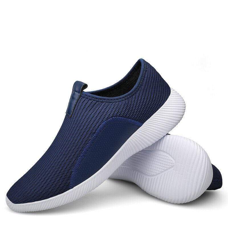 Damyuan Blue / EU39 Men's Casual  Running Sneakers Slip on Tennis Outdoor Travel Comfort Shoes