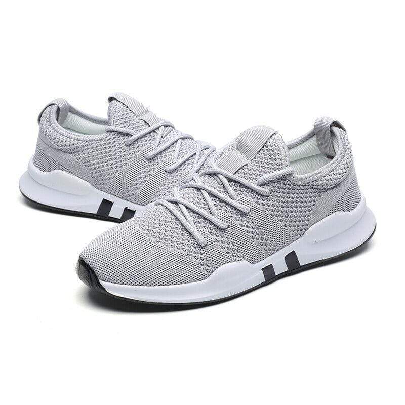Damyuan Gray / US8/EU41 Men‘s Lightweight Casual  Tennis Sneakers Running Jogging Shoes Sports Training