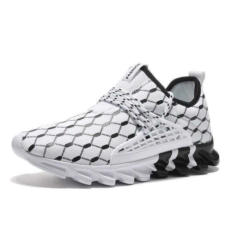 Damyuan White / EU41 Men's Sneakers Lightweight Athletic Casual Sports Running Tennis Shoes