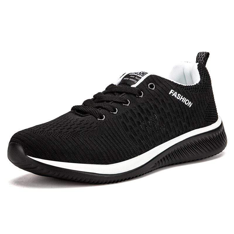 Damyuan Black White / 35 Mens Sneaker Breathable Sports Running Shoes Women Mesh Tenis Masculino Adulto Shoe for Men