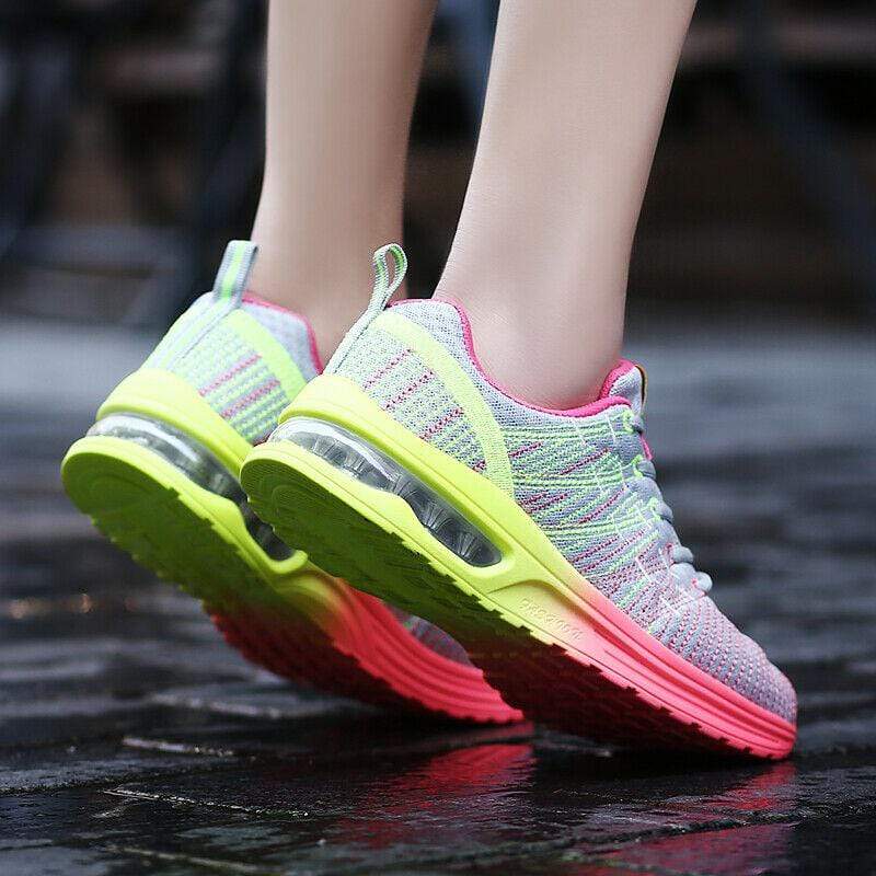 Damyuan Women's Air Cushion Casual Shoes Running Non-slip Athletic Tennis Sneakers Gym